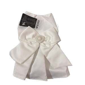 Silver Paw Royal Wedding Pet Dress XS